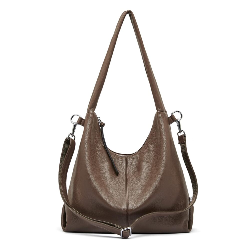 4160 Leather Hobo Bags, Tote Bag , Slouchy Shoulder Purse, Crossbody